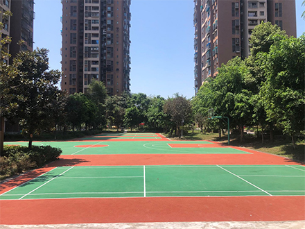 小区塑胶运动场